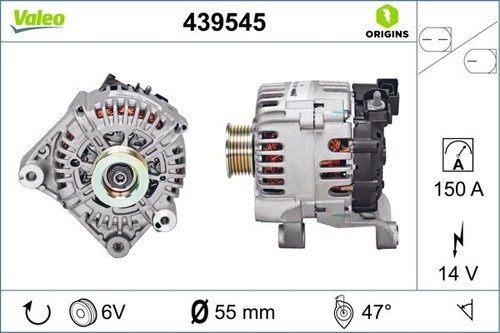 Valeo 439545 generator - valeo,