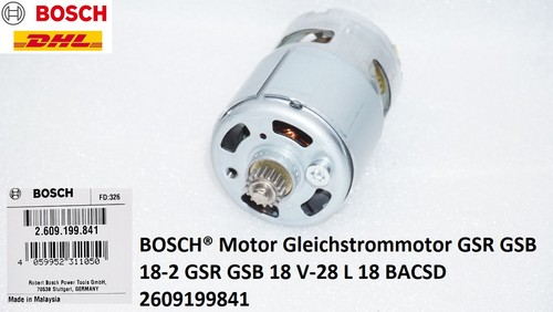 Orginal bosch gleichstrommotor - orginal,