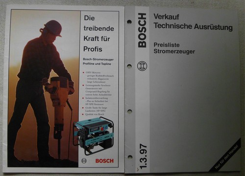 Bosch stromerzeuger - stromerzeuger,