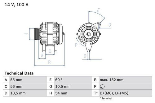 Bosch 986 047 280 - 986,